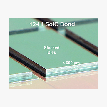 Low Temperature SoIC Bonding and Stacking Technology for 12/16-Hi High Bandwidth Memory (HBM)